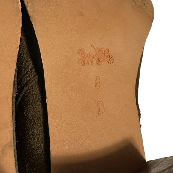 COACH Women’s Patricia Suede Leather Ankle Booties in the Size 6 - Picture 10 of 10